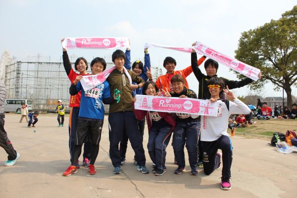 熊本大学陸上部のみなさん