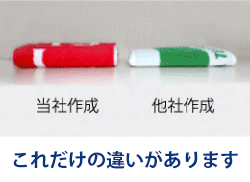 タオルの厚みの違い