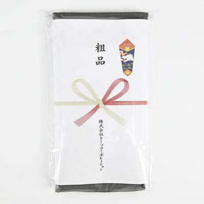 のし印刷個別透明ポリ袋入り