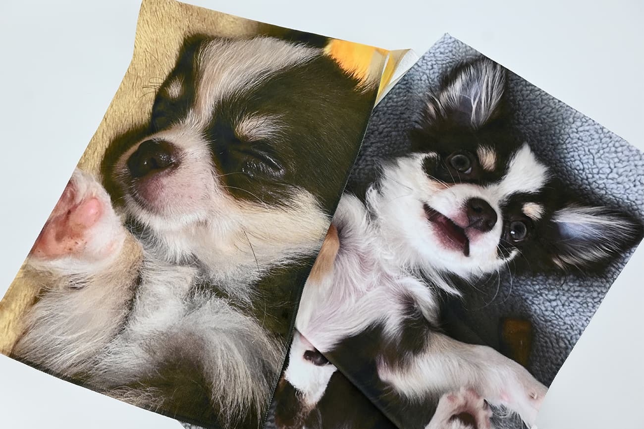 昇華転写タオルは写真のような高画質と鮮やかなフルカラーを両立!